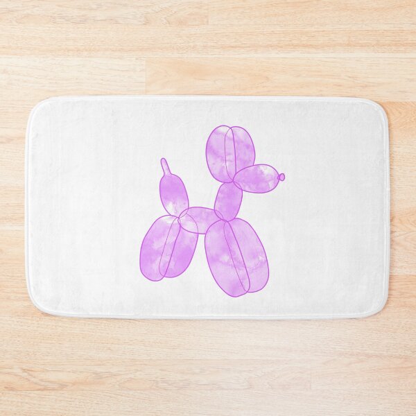 Item preview, Neon Balloon Dog - Pink on White designed and sold by FoxfireStardust.