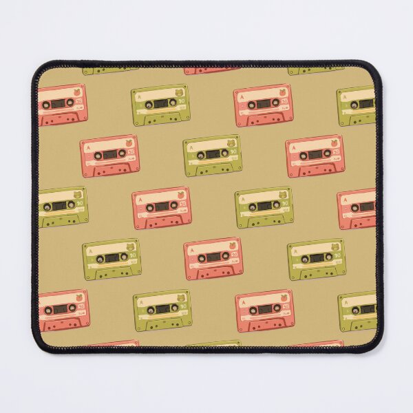 Item preview, Vintage Cassette Tape Pattern – Retro 80s 90s Music Aesthetic 3 designed and sold by SimplePoDesign.