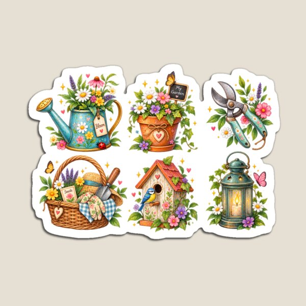 Item preview, Whimsical Enchanted Garden designed and sold by JessouArt.