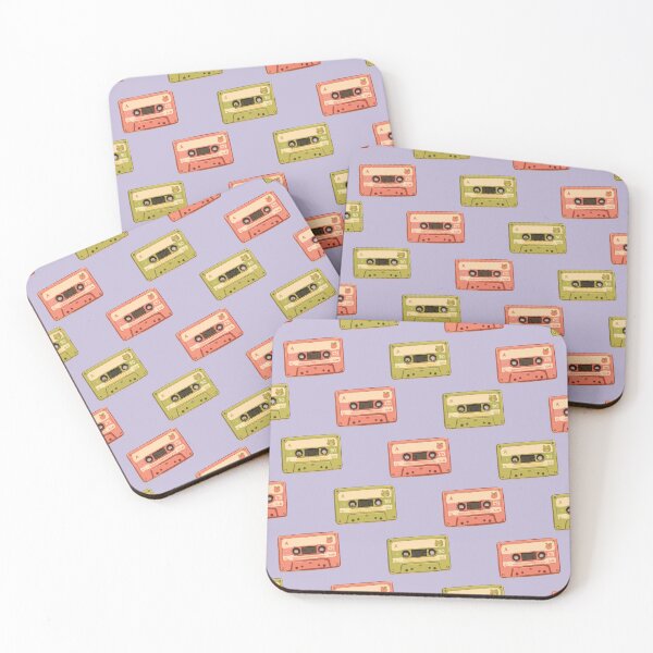 Item preview, Vintage Cassette Tape Pattern – Retro 80s 90s Music Aesthetic 4 designed and sold by SimplePoDesign.