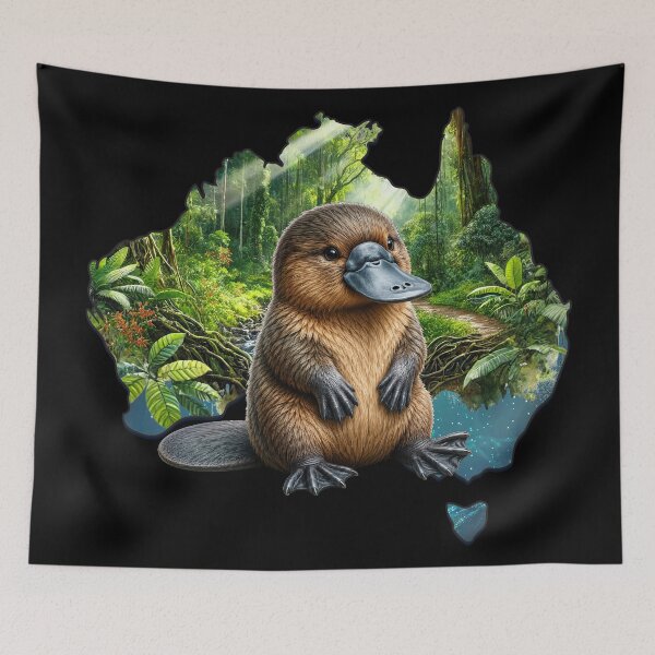 Item preview, Australian platypus designed and sold by Karen Wood.