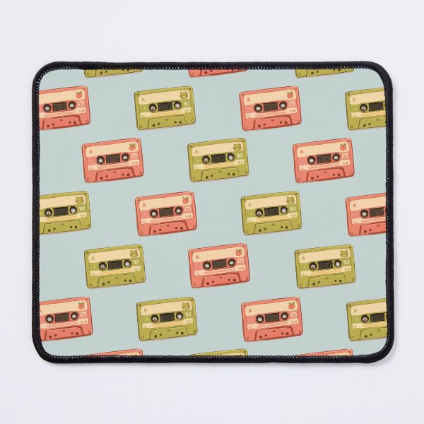 Item preview, Vintage Cassette Tape Pattern – Retro 80s 90s Music Aesthetic 5 designed and sold by SimplePoDesign.