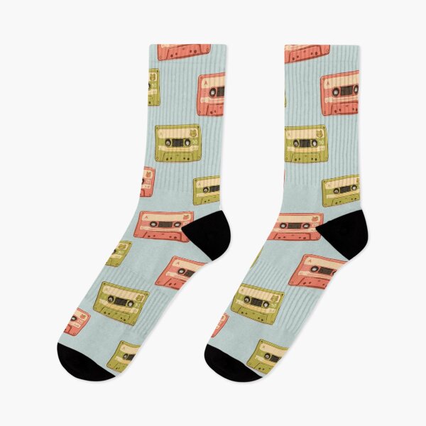 Item preview, Vintage Cassette Tape Pattern – Retro 80s 90s Music Aesthetic 5 designed and sold by SimplePoDesign.
