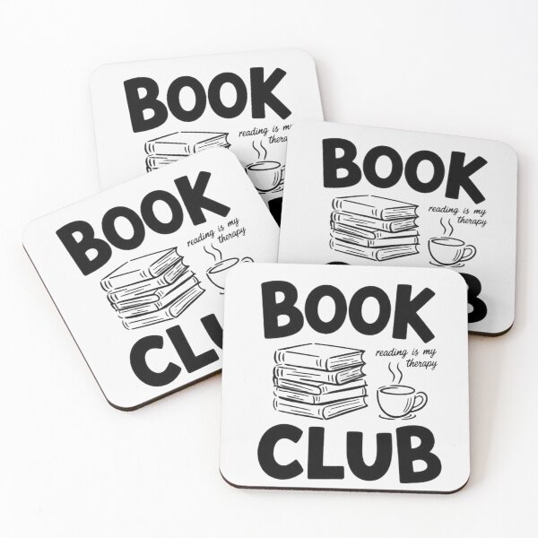 Item preview, Book Club Reading Is My Therapy Funny Book Lover Design designed and sold by Gbriel3.
