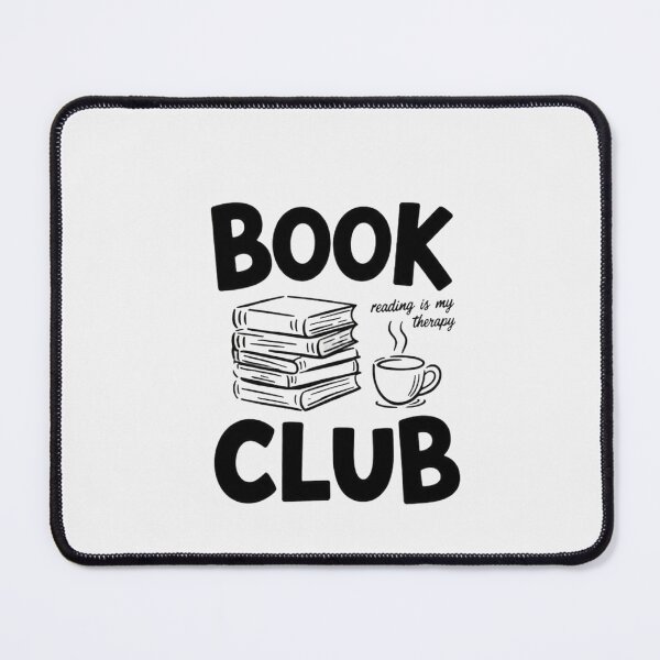 Item preview, Book Club Reading Is My Therapy Funny Book Lover Design designed and sold by Gbriel3.