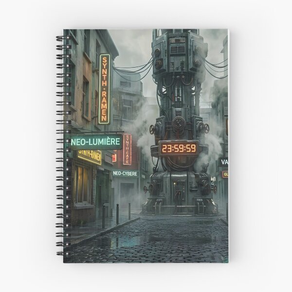 Item preview, Cyberpunk Megalopolis Alley - Neon and Retro Future Atmosphere designed and sold by Kek-Ina.