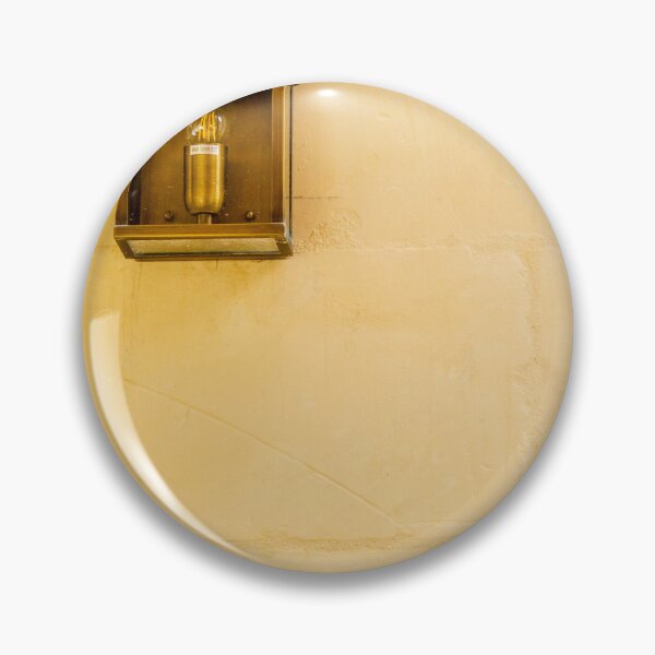 Item preview, Vintage Wall Lantern Closeup On Warm Stone Wall, Minimal Exterior Lighting And Architectural Texture designed and sold by Nmallia.