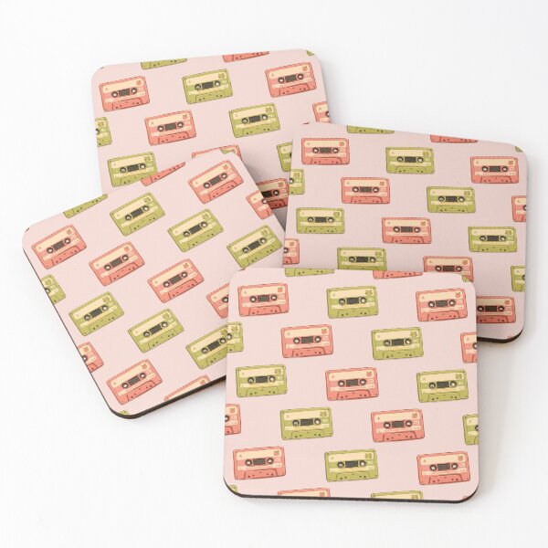 Item preview, Vintage Cassette Tape Pattern – Retro 80s 90s Music Aesthetic 6 designed and sold by SimplePoDesign.