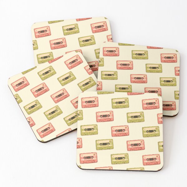 Item preview, Vintage Cassette Tape Pattern – Retro 80s 90s Music Aesthetic 7 designed and sold by SimplePoDesign.