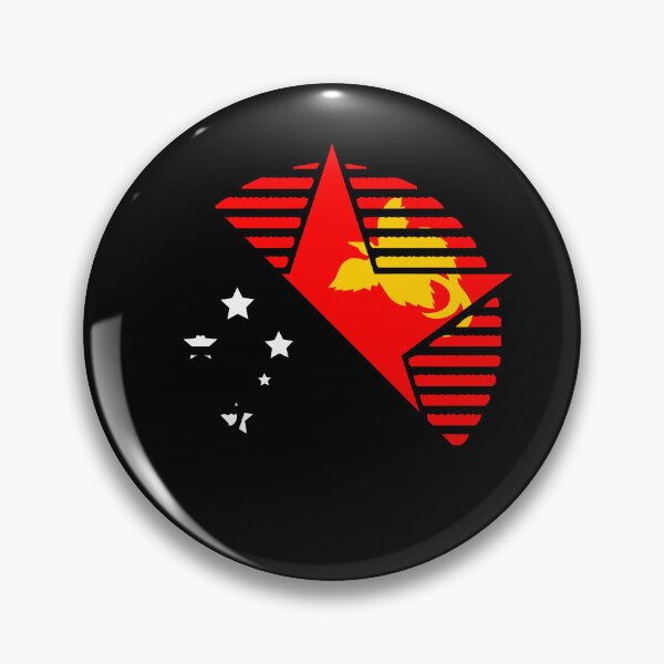 Item preview, Retro Papua New Guinea Flag Star PG designed and sold by shitpostee.