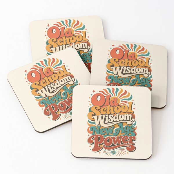 Item preview, Vintage Old School Wisdom New Age Power designed and sold by CHERN-CHOM.