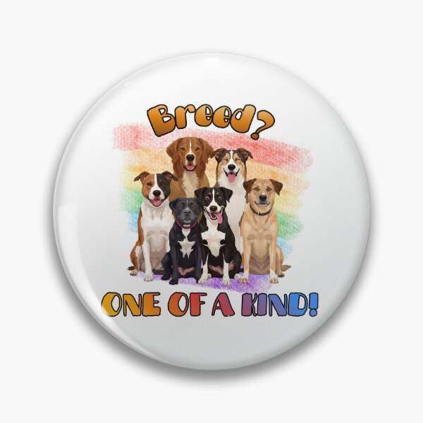 Item preview, Breed? One Of A Kind! Funny Mixed Breed Dogs Rainbow Adopted is my favorite breed designed and sold by Neurospicy Trolls.