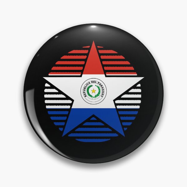 Item preview, Retro Paraguay Flag Star PY designed and sold by shitpostee.