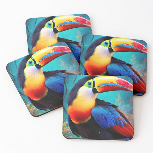 Item preview, A Beautiful Colorful Toucan designed and sold by NickTshirts.