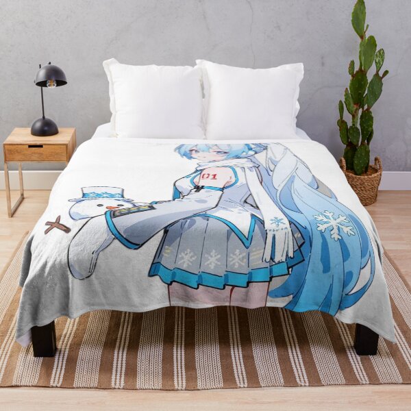 Item preview, Snow Miku Holding Snowman Vocaloid designed and sold by KomiArts.