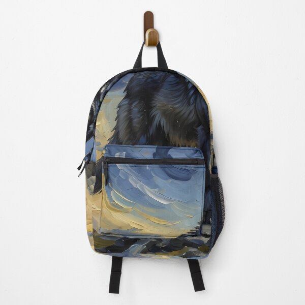Item preview, Mystic Black Wolf – Moonlit Wild designed and sold by RkskArt.