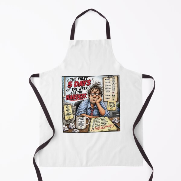 Item preview, Funny First 5 Days of the Week Are the Hardest Shi designed and sold by Mad Axle Studios.