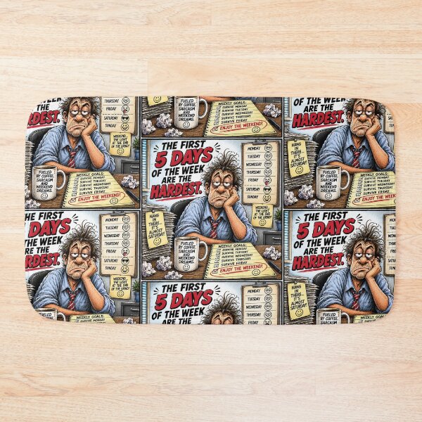 Item preview, Funny First 5 Days of the Week Are the Hardest Shi designed and sold by Mad Axle Studios.