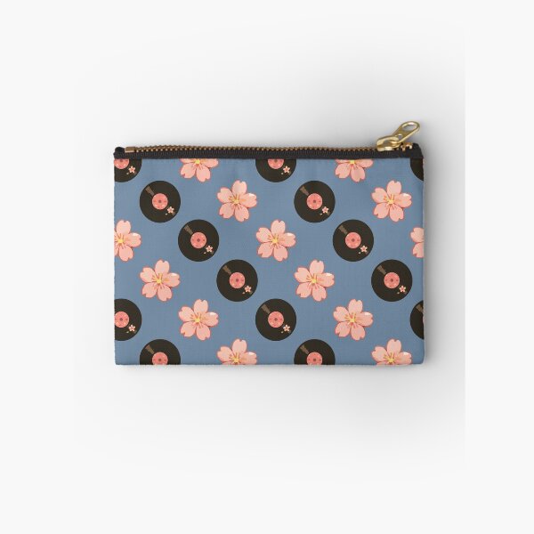 Item preview, Vintage Vinyl Records and Floral Music Pattern 2 designed and sold by SimplePoDesign.