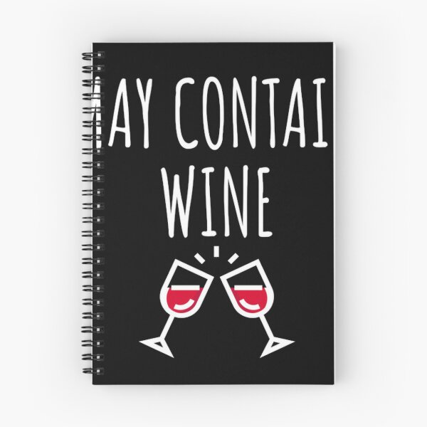Item preview, May Contain Wine designed and sold by The Moth's Nest.
