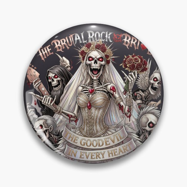 Item preview, Brutal Rocker Bride Skeleton Group designed and sold by Voodoo Store Paranormal Collections.