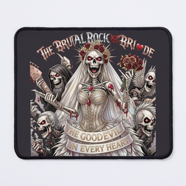Item preview, Brutal Rocker Bride Skeleton Group designed and sold by Voodoo Store Paranormal Collections.
