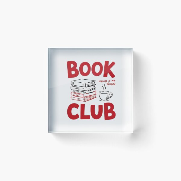 Item preview, Book Club Reading Is My Therapy Funny Book Lover Design designed and sold by Gbriel3.