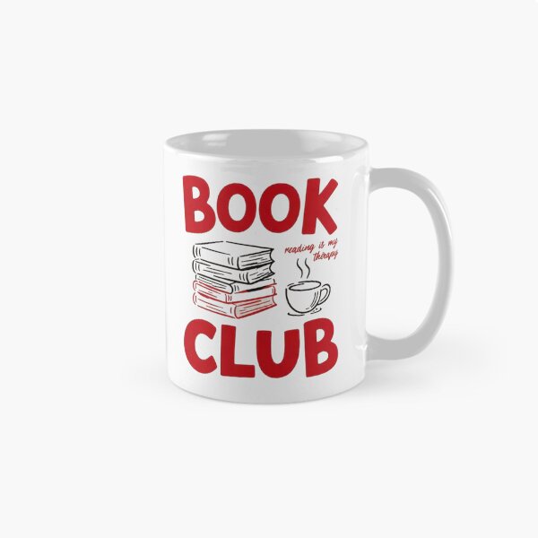 Item preview, Book Club Reading Is My Therapy Funny Book Lover Design designed and sold by Gbriel3.