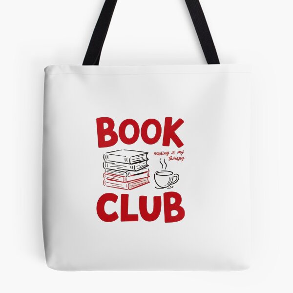 Item preview, Book Club Reading Is My Therapy Funny Book Lover Design designed and sold by Gbriel3.