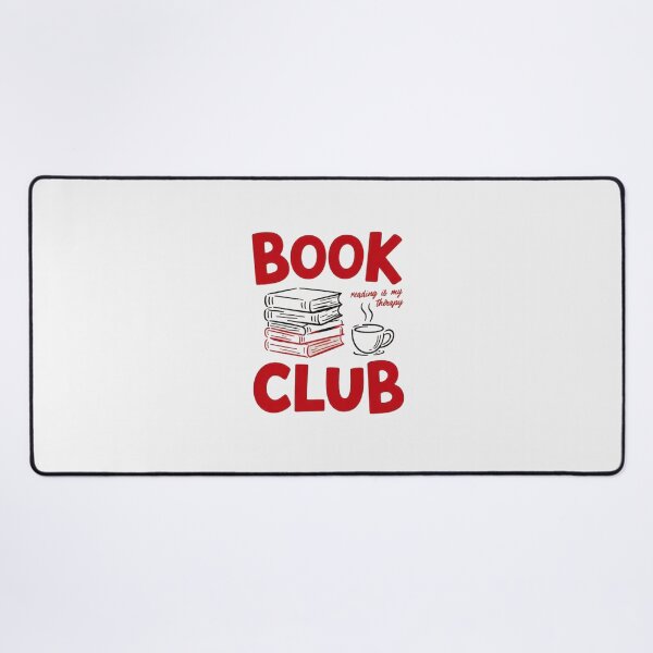 Item preview, Book Club Reading Is My Therapy Funny Book Lover Design designed and sold by Gbriel3.