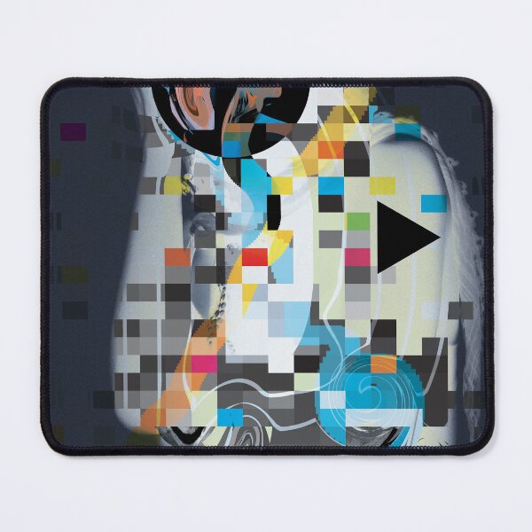 Item preview, Chroma Memoir — Abstract Glitch Portrait designed and sold by Lifer Art and Design.