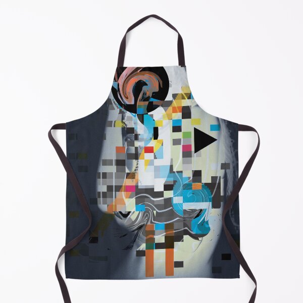 Item preview, Chroma Memoir — Abstract Glitch Portrait designed and sold by Lifer Art and Design.