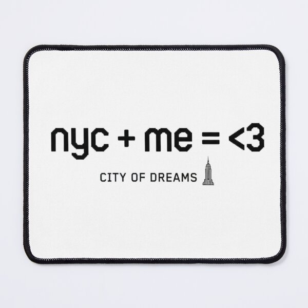 Item preview, NYC + ME = <3 Y2K Aesthetic Minimalist Graphic Tee designed and sold by elatyaouishop.