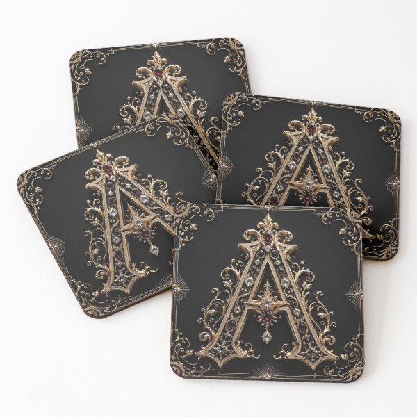 Item preview, Luxury​ Jewelry​ A Alphabet designed and sold by Adisak-designs.