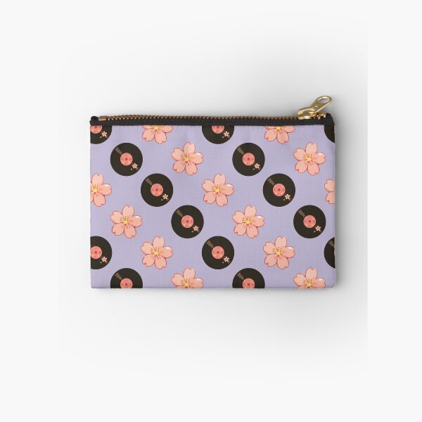 Item preview, Vintage Vinyl Records and Floral Music Pattern 4 designed and sold by SimplePoDesign.