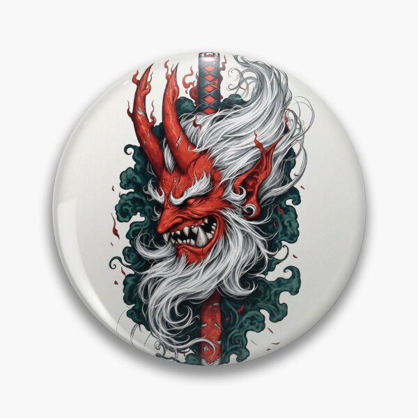 Item preview, Red Tengu Warrior and Storm Clouds designed and sold by SquareSign.