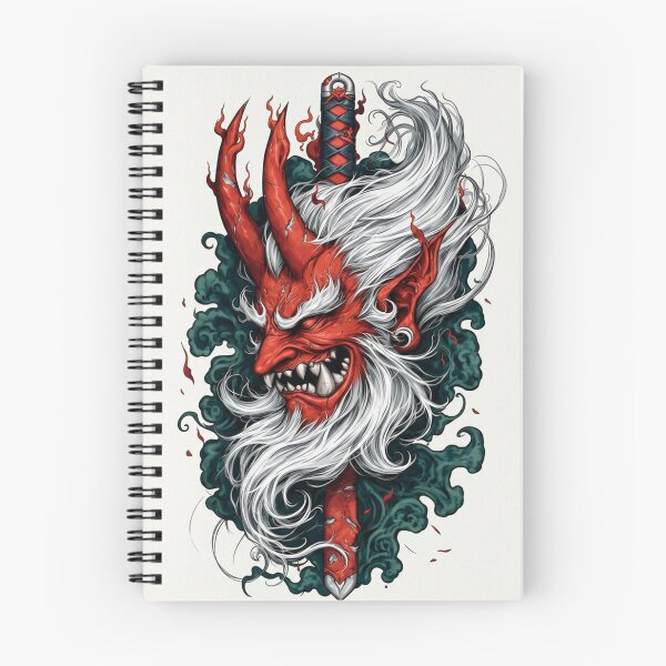 Item preview, Red Tengu Warrior and Storm Clouds designed and sold by SquareSign.