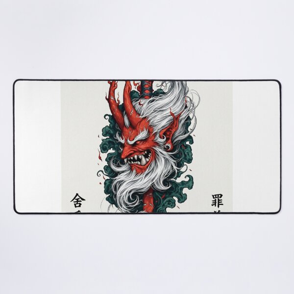 Item preview, Red Tengu Warrior and Storm Clouds designed and sold by SquareSign.
