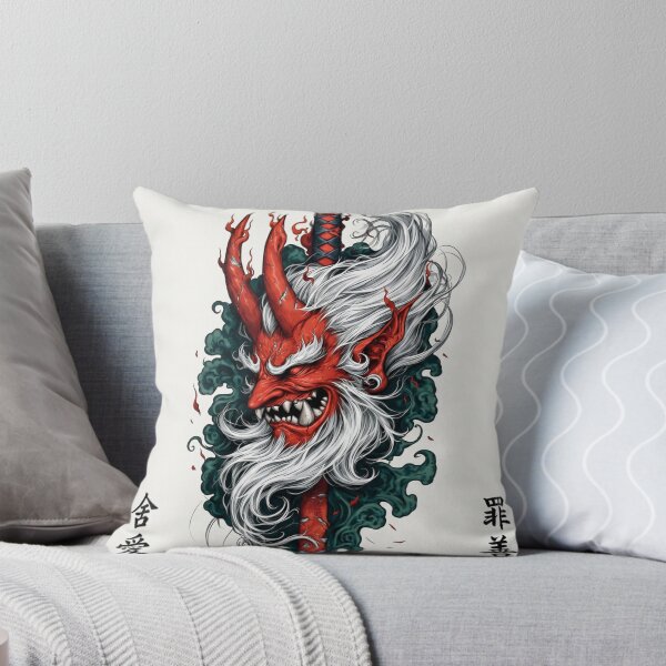 Item preview, Red Tengu Warrior and Storm Clouds designed and sold by SquareSign.