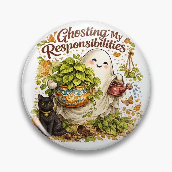 Item preview, Ghosting my Responsibilities designed and sold by CottageGardenCo.