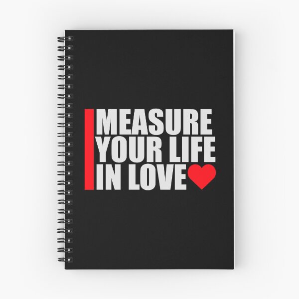 Item preview, Measure Your Life In Love Inspiring Wholesome Quote designed and sold by shirt-o-mat.