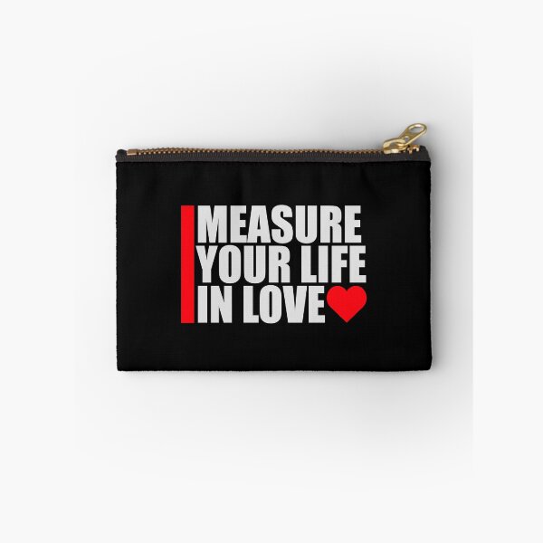 Item preview, Measure Your Life In Love Inspiring Wholesome Quote designed and sold by shirt-o-mat.