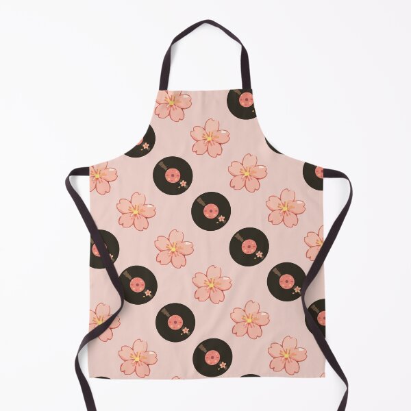 Item preview, Vintage Vinyl Records and Floral Music Pattern 6 designed and sold by SimplePoDesign.