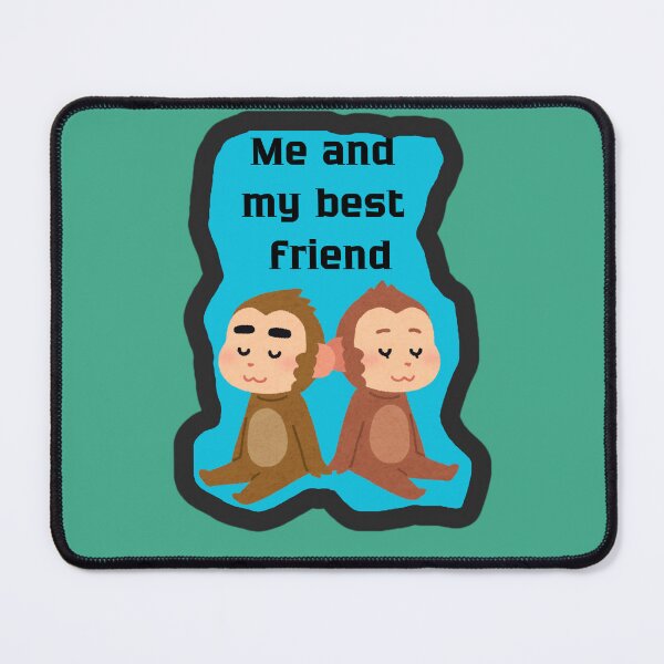Item preview, Me And My Best Friend Cute Monkey BFF Gift Shirt designed and sold by MariaPCMaria.