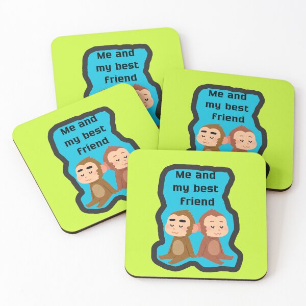Item preview, Me And My Best Friend Cute Monkey BFF Gift Shirt designed and sold by MariaPCMaria.