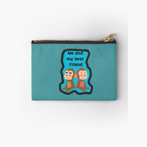 Item preview, Me And My Best Friend Cute Monkey BFF Gift Shirt designed and sold by Funnygiftsstudio .