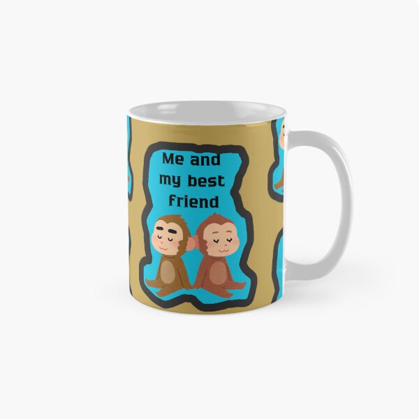 Item preview, Me And My Best Friend Cute Monkey BFF Gift Shirt designed and sold by MariaPCMaria.