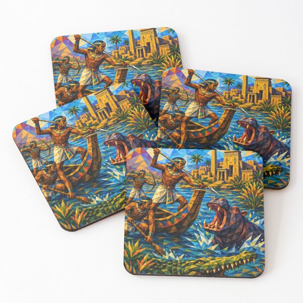 Item preview, Ancient Egyptian Nile Hunt designed and sold by CubiColors.