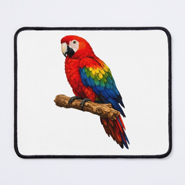 Item preview, Vibrant Macaw Parrot Bird Artwork designed and sold by AmirArtisanVibe.