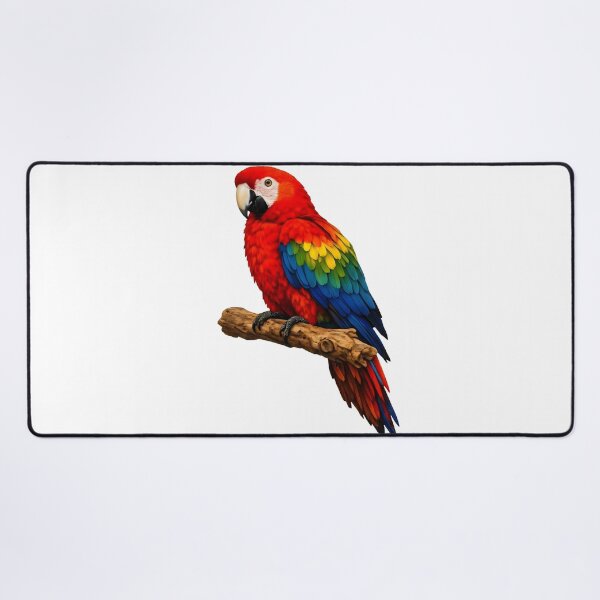 Item preview, Vibrant Macaw Parrot Bird Artwork designed and sold by AmirArtisanVibe.